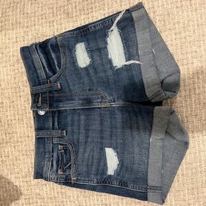 Hollister Blue Denim Shorts